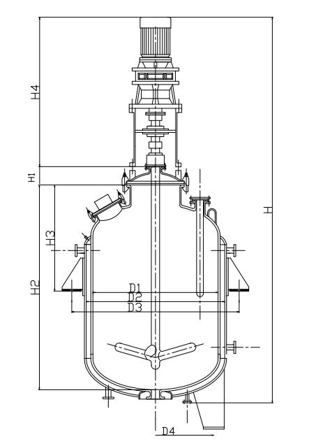 闭式搪瓷反应釜(图2)