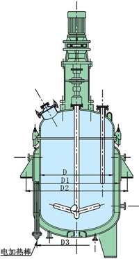电加热搪瓷反应釜(图3)